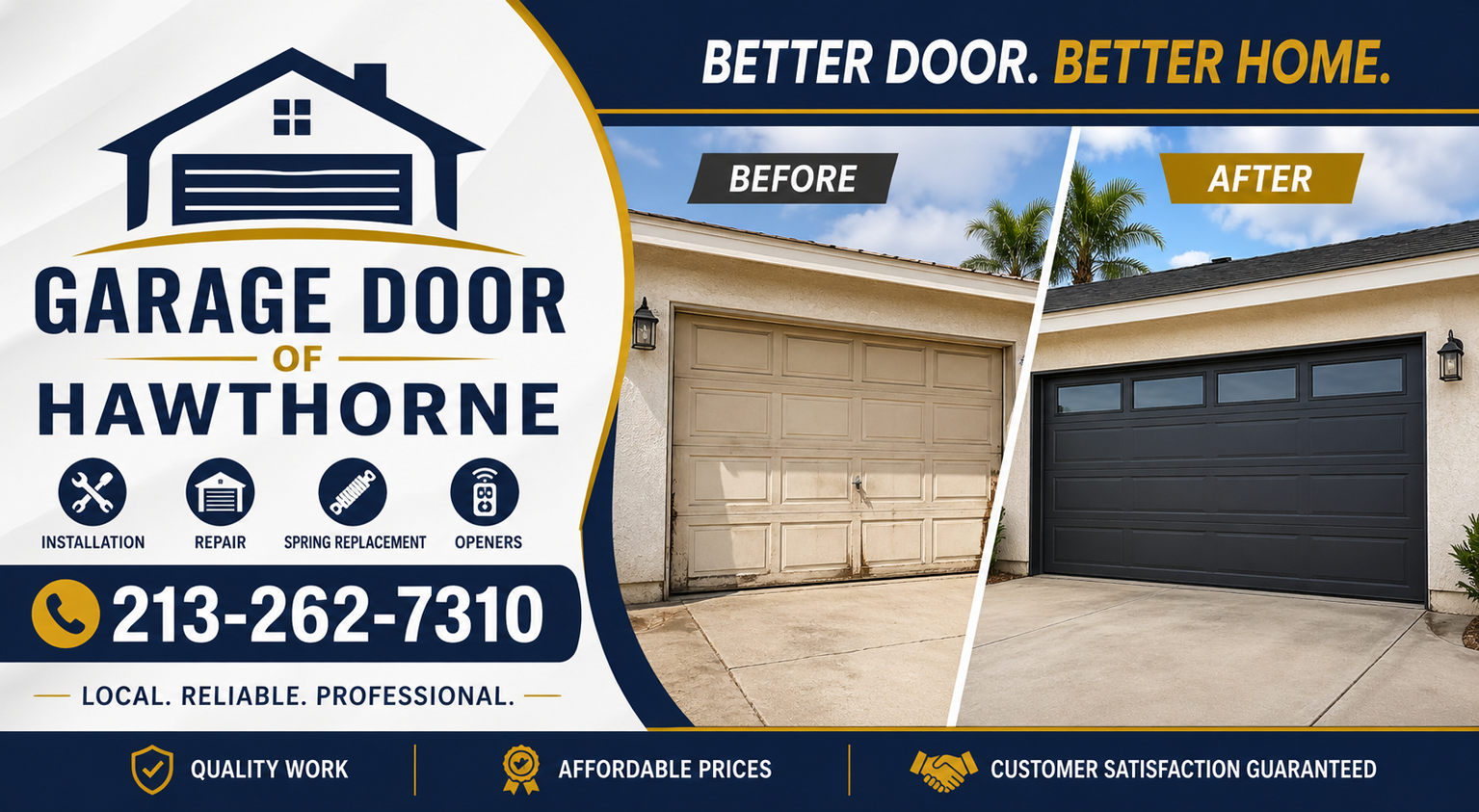 Garage Door of Hawthorne