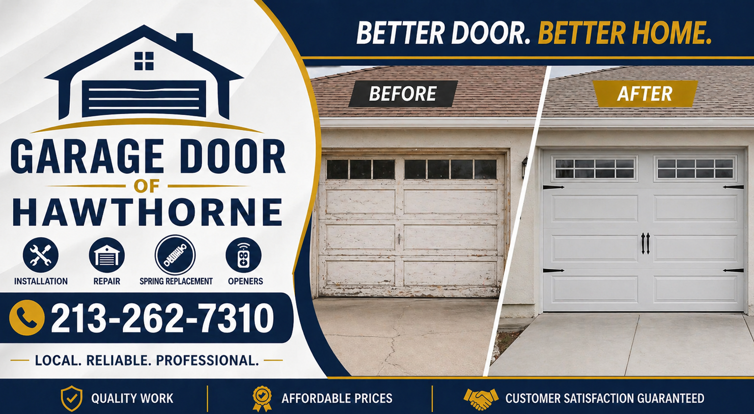Garage Door of Hawthorne